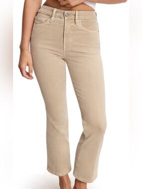 Good American GOOD LEGS CROP MINI BOOT
